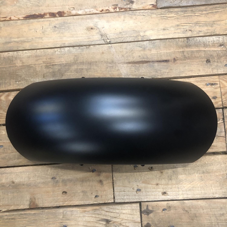 Indian Scout Bobber / Rogue front fender / mudguard in Onyx Black Smoke